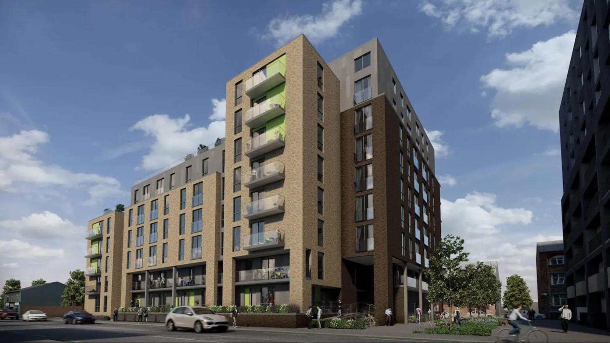 マンチェスターRelaxing 1-Bed Flat In Salford With Street Parkingアパートメント エクステリア 写真